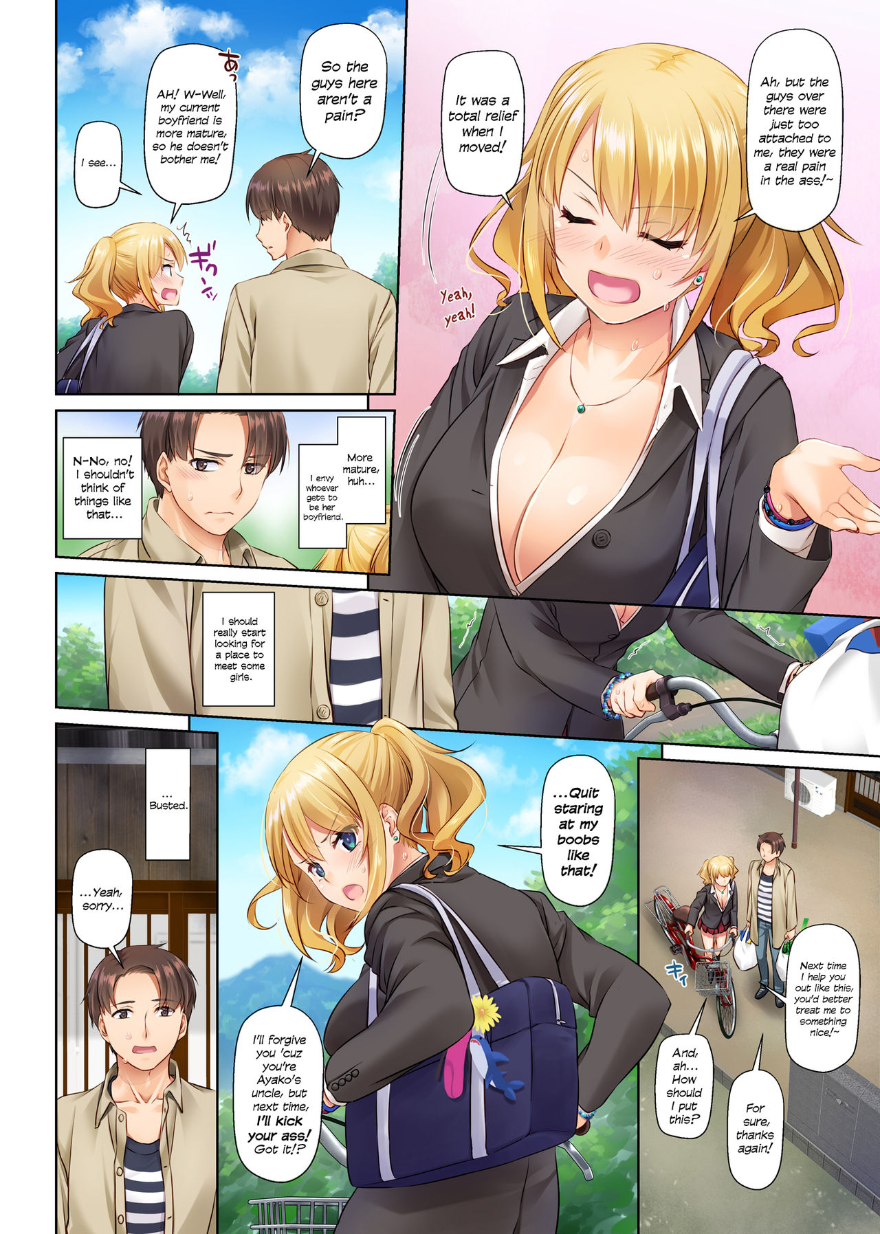 Inaka no Deaikei Gal wa Kyonyuu Shojo!? | Dating App Country Girls are Virgins with Huge Tits!? DLO-15 page 12 full