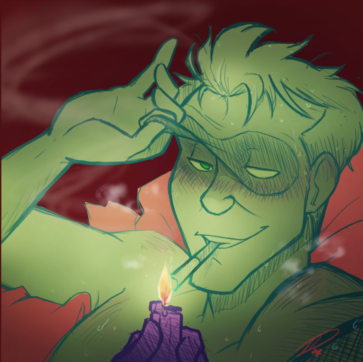 Nygma Strip Tease page 8 full