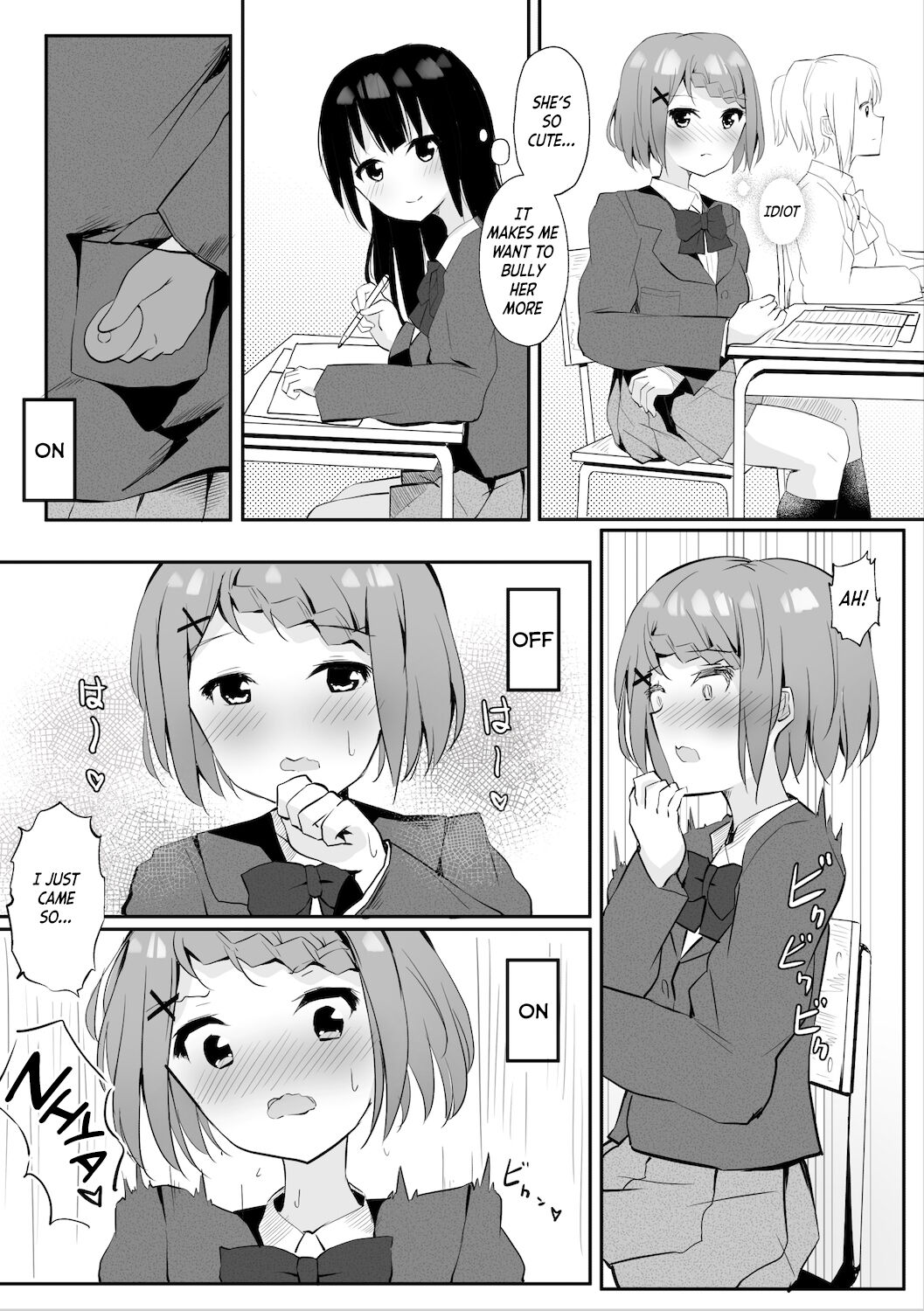 Jugyouchuu ni RemoCon Rotor Tsukerareta Okaeshi ni Kousoku Les Sex Suru Hanashi | A Story About Tied Up Lesbian Sex in Return for Vibrator Play in the Middle of Class page 11 full