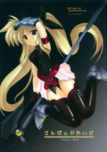 (C71) [Quantum Leap, Red Spec (Kagurazaka Sakina, ZiZZ)] Thunder Blade (Magical Girl Lyrical Nanoha) cover
