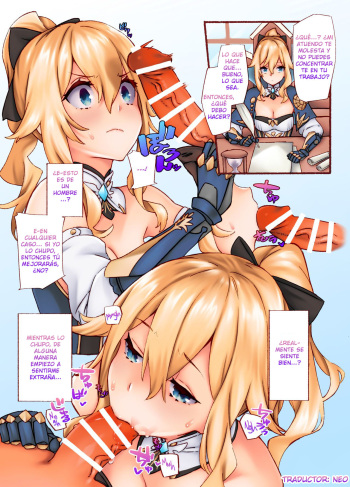 [92M] Jean Danchou no Onayami Soudanshitsu | Captain Jean's Consultation Room (Genshin Impact) [Spanish] [Rozett] [Colorized] cover