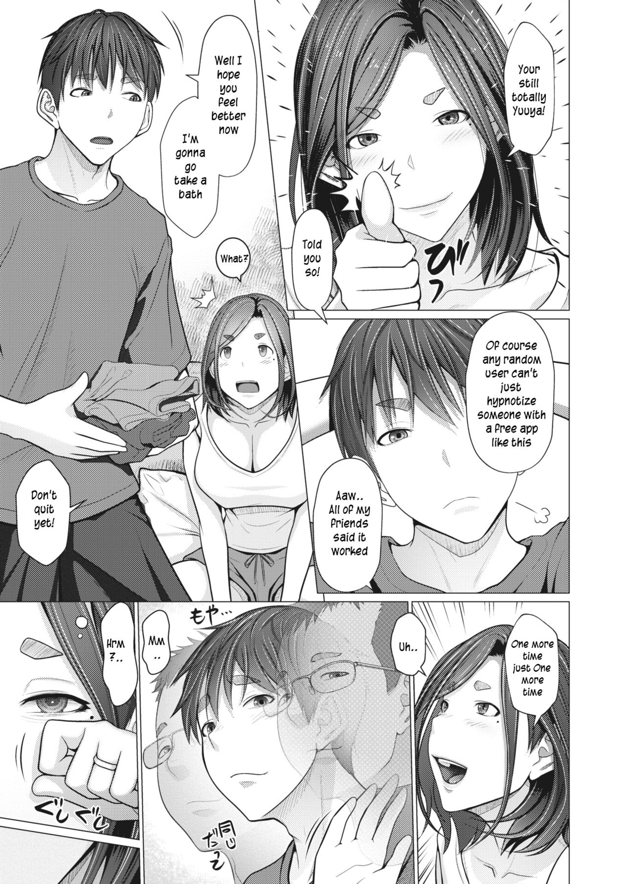 Saimin Apuri de Hajimaru Kinshin Kankei | Hypnosis app begins an incestuous relationship page 3 full