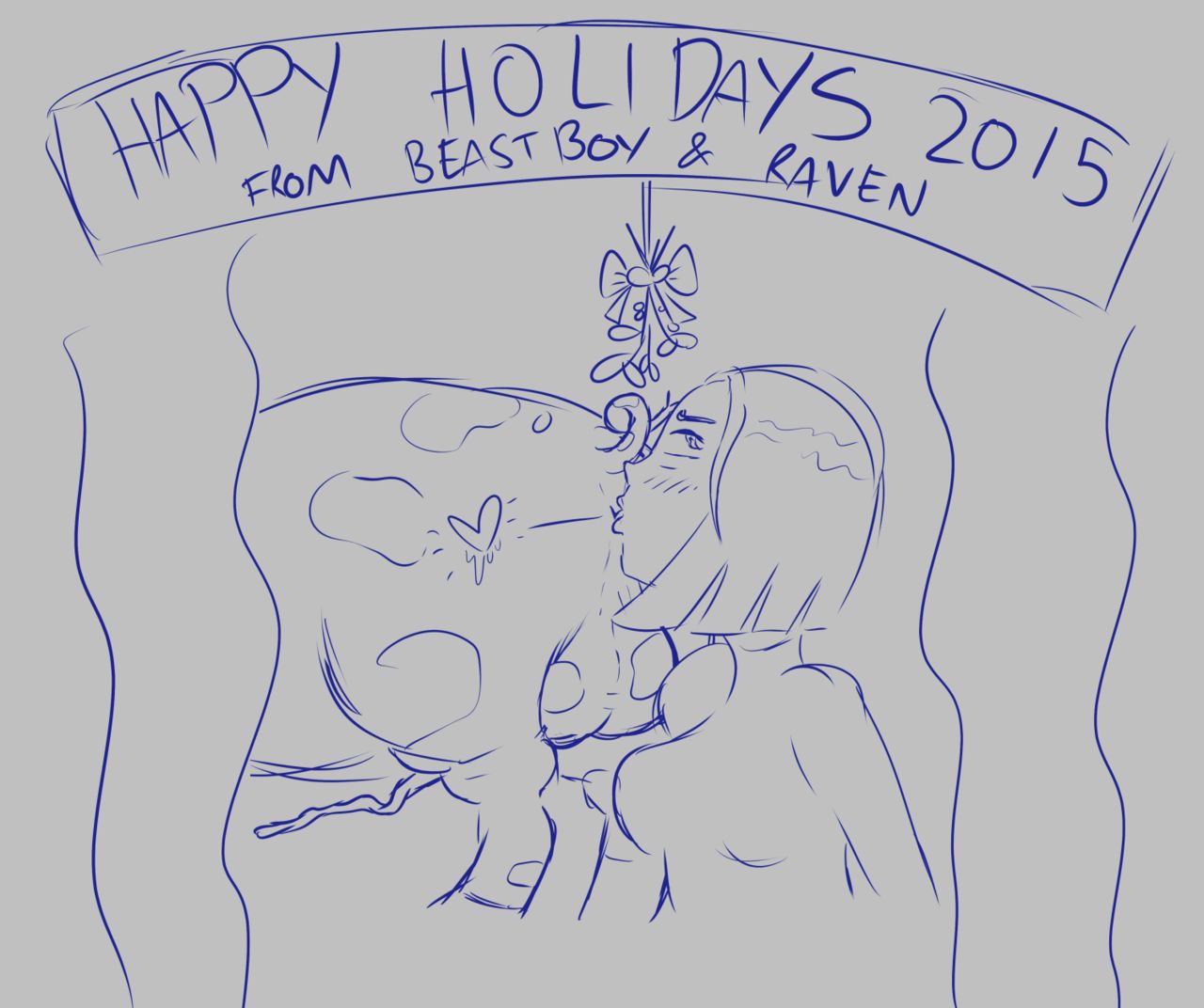 Happy Holidays from Raven and Beast Boy page 2 full