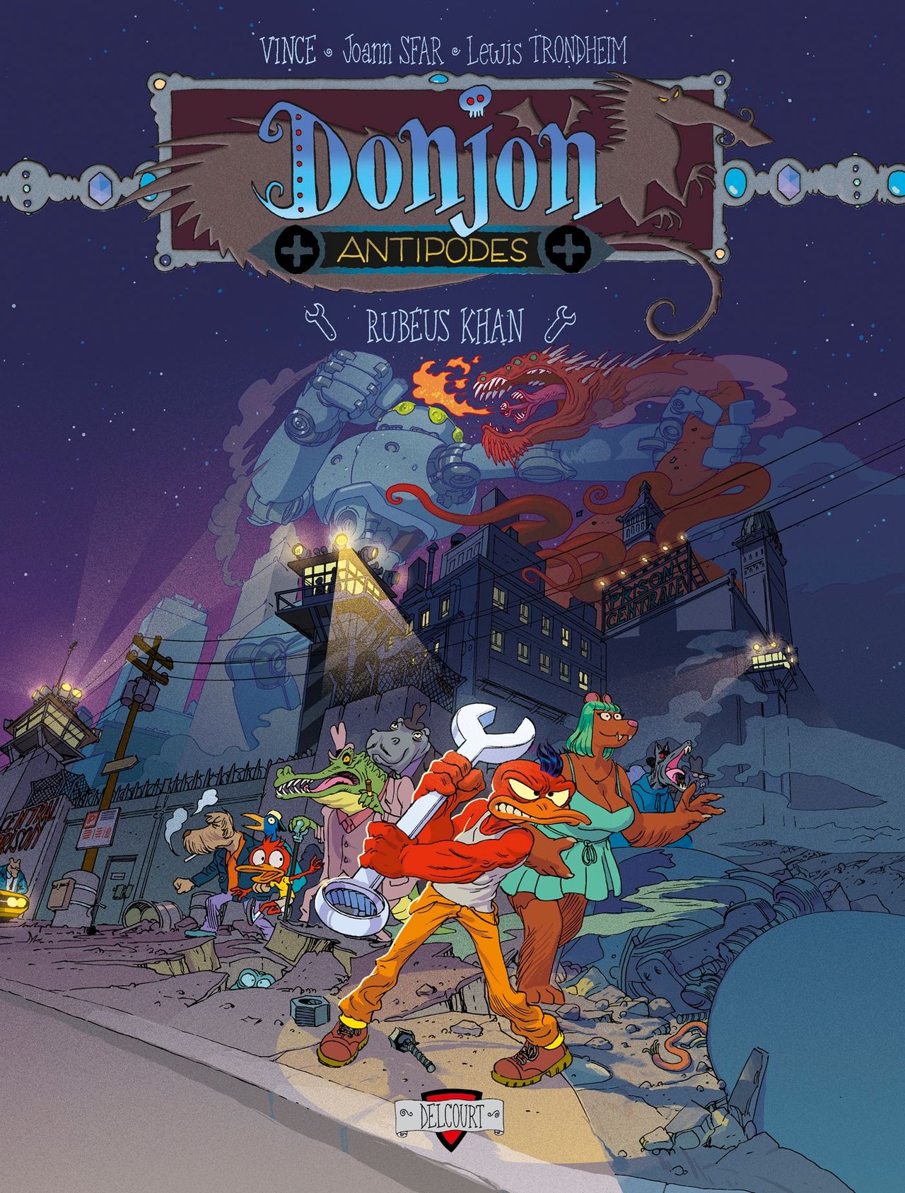 Donjon Antipodes - +10000 Rubéus Khan page 1 full