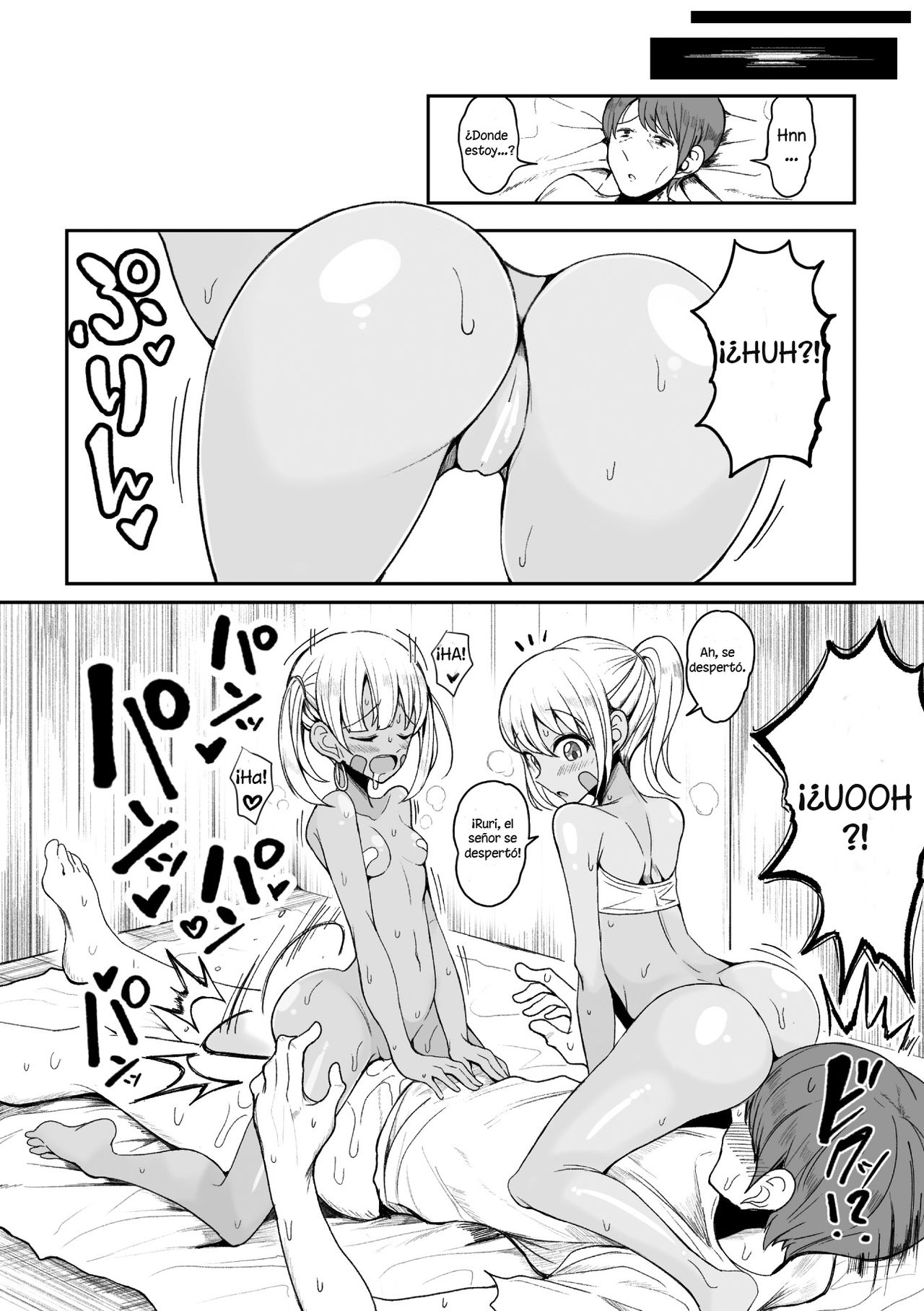 Nagaretsuita no wa Kasshoku Loli shika Inai Mujintou deshita | Naufrague en una isla desierta que resultó ser habitada por lolis morenas page 2 full