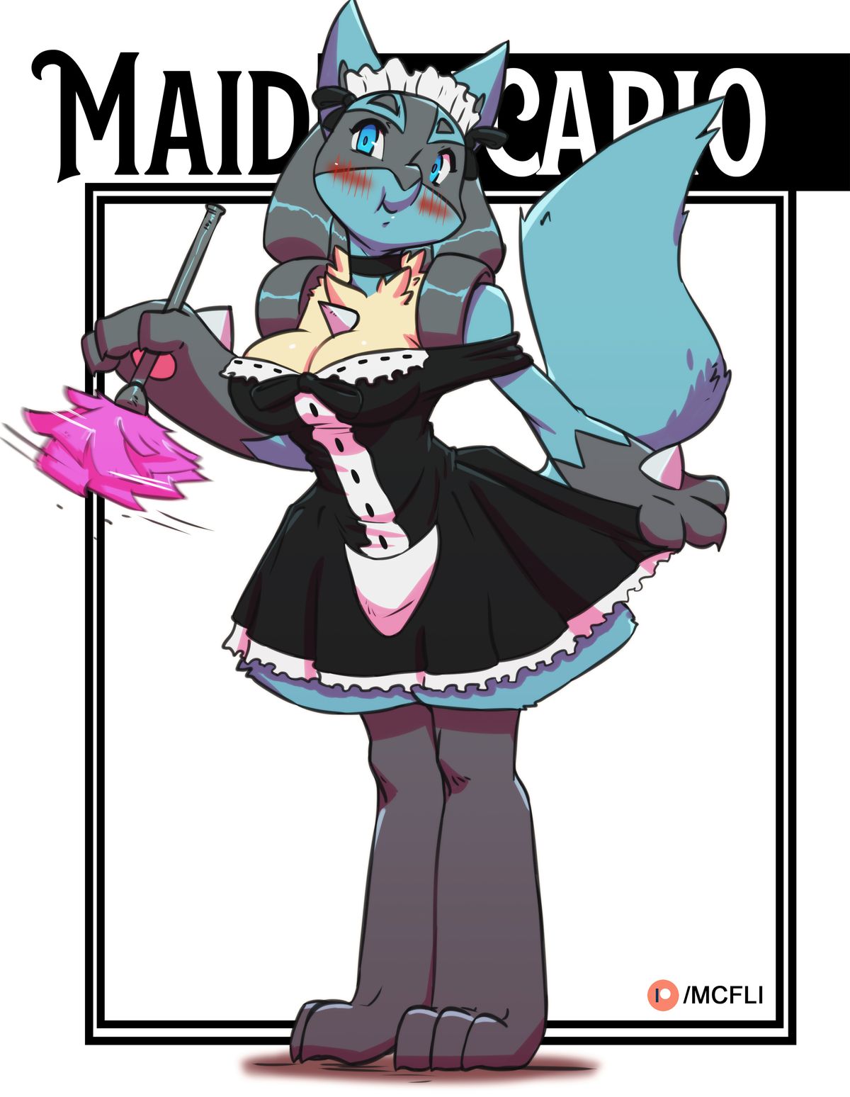 Lucario Maid page 1 full