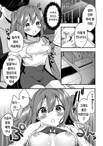 [Kazepana] Ruby-chan no 10 Page Manga | 루비 쨩 10페이지 만화 (Love Live! Sunshine!!) [Korean] cover