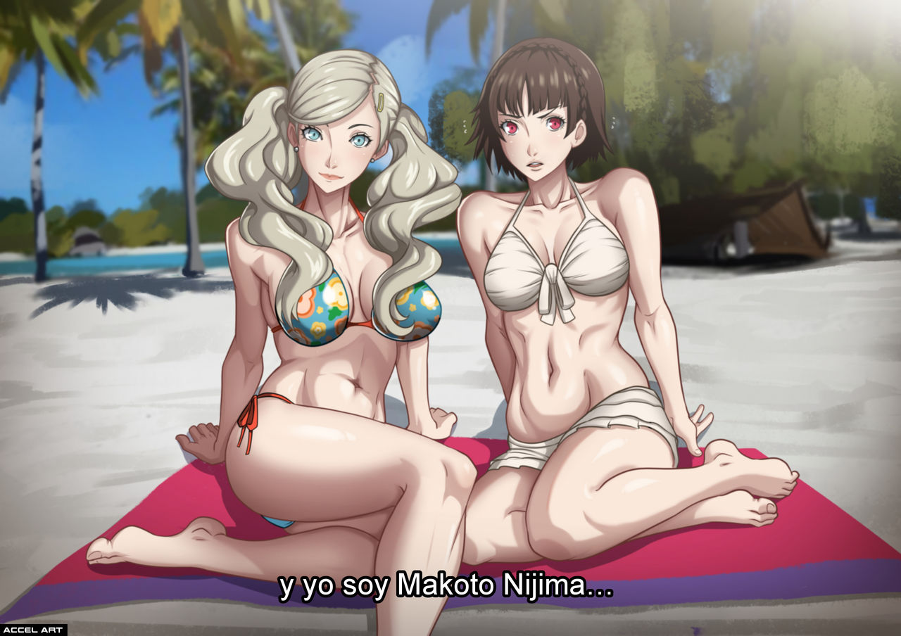 Ann and Makoto - Persona 5 page 2 full