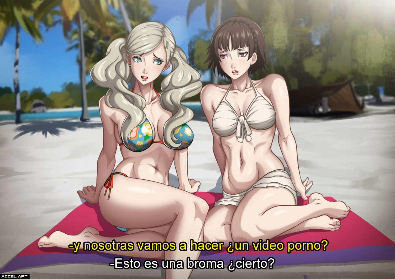 Ann and Makoto - Persona 5 page 3 full