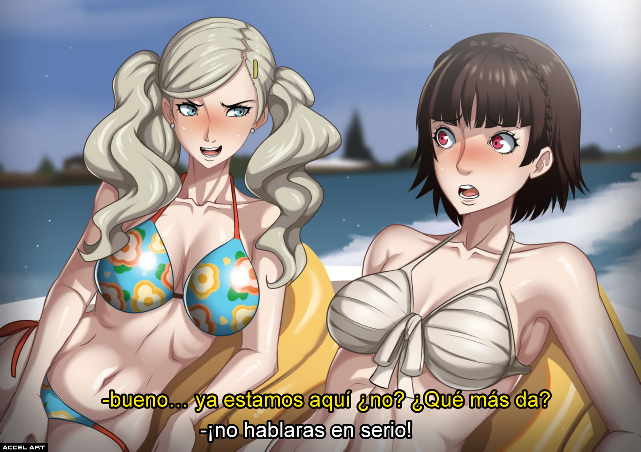 Ann and Makoto - Persona 5 page 6 full