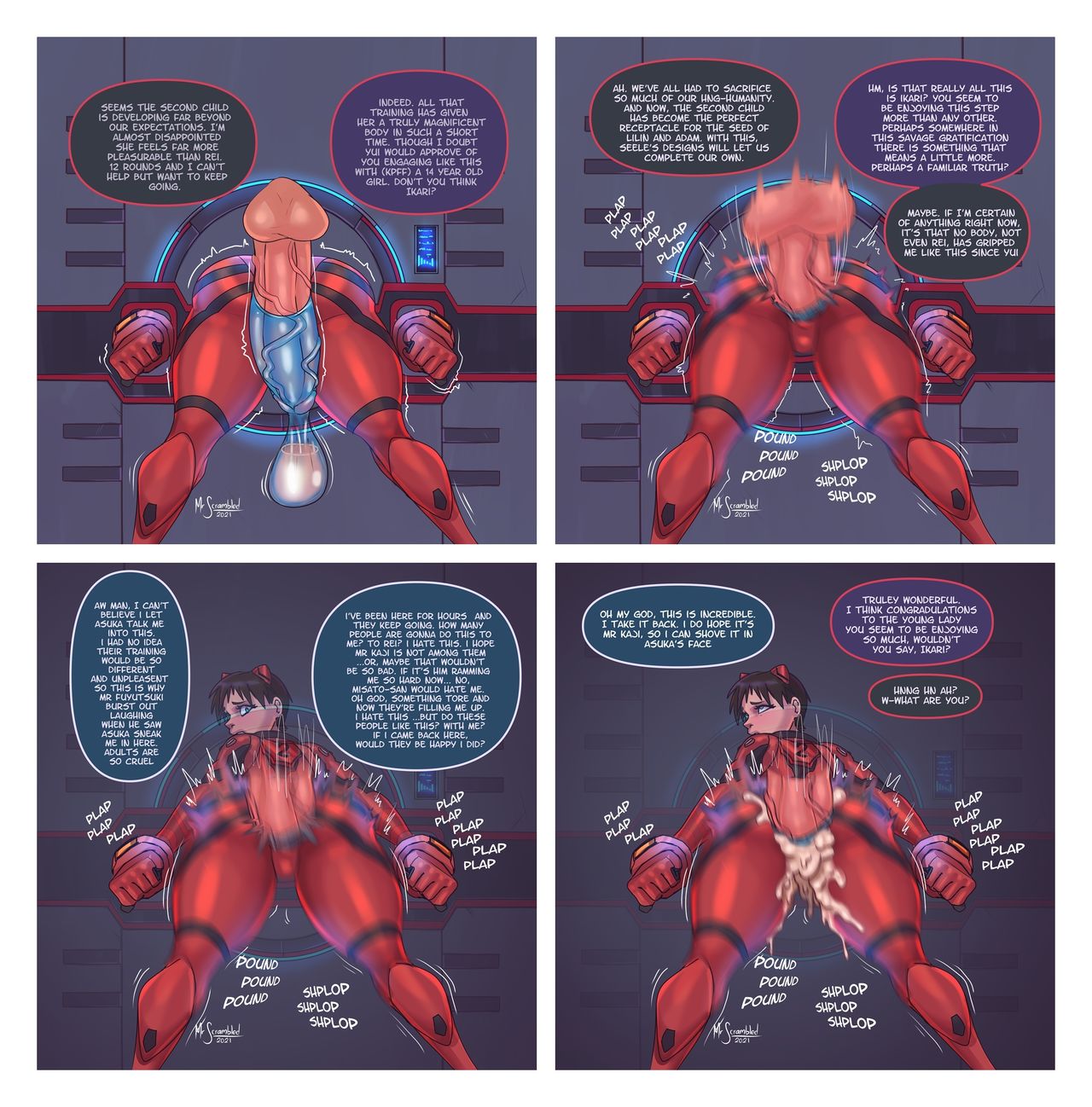 Femboi Shinji page 1 full