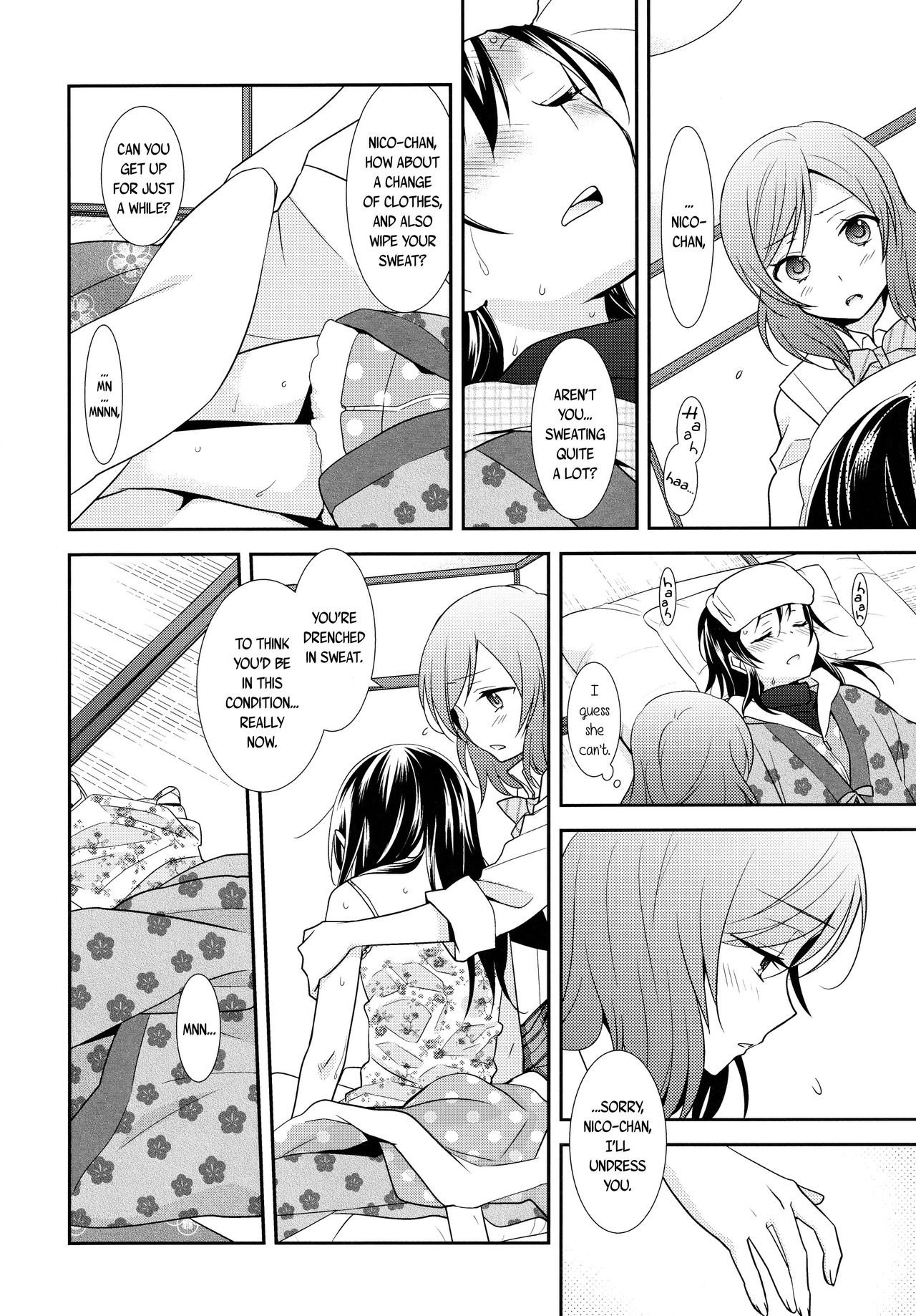 Nico-chan ga Kaze o Hiki mashita | NICO-CHAN HAS CAUGHT A COLD page 10 full