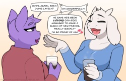 Asriel In College