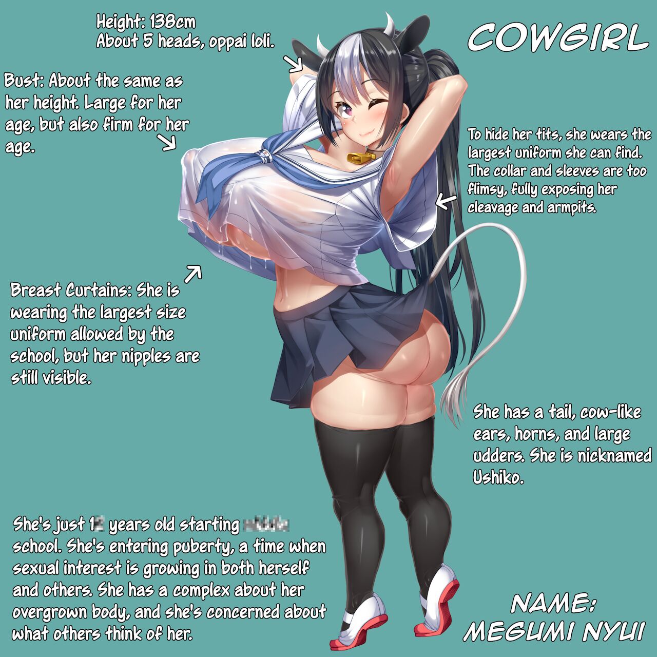 Cowgirl -Milking Story- page 1 full