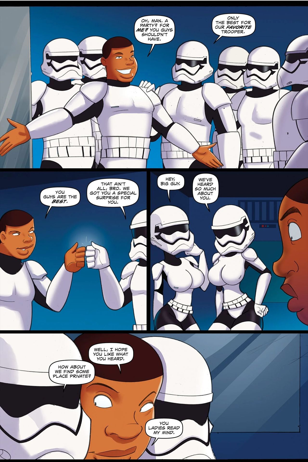 The Cock Awakens   - english page 2 full