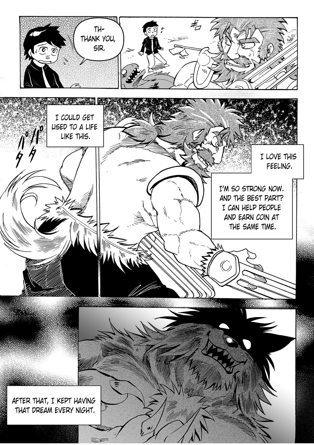 Hypnosis Monthly Vol. 3 The Wolf's Curse page 10 full