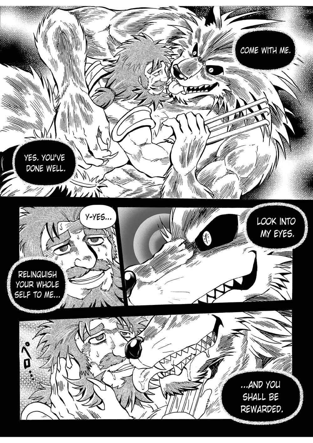 Hypnosis Monthly Vol. 3 The Wolf's Curse page 11 full