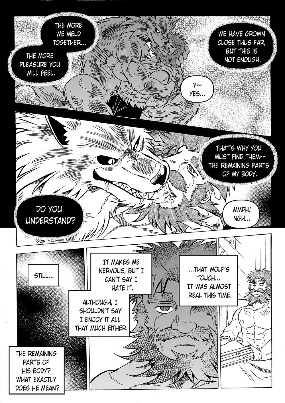Hypnosis Monthly Vol. 3 The Wolf's Curse page 12 full