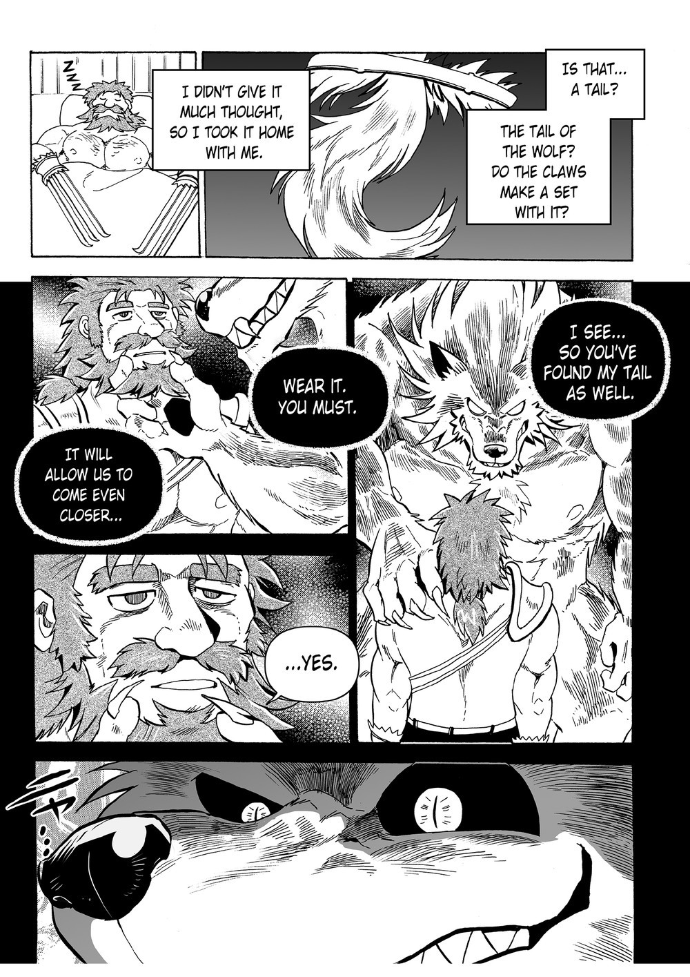 Hypnosis Monthly Vol. 3 The Wolf's Curse page 6 full