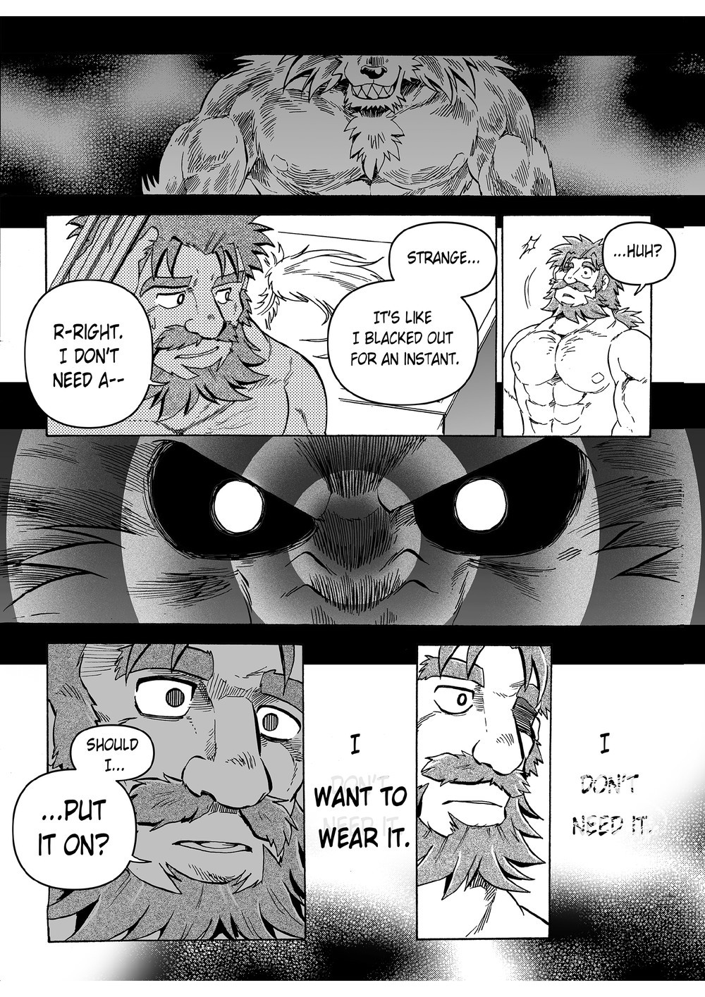 Hypnosis Monthly Vol. 3 The Wolf's Curse page 8 full