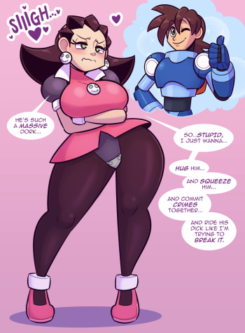 (Cobatsart)MegaMan and Tron Bonne cover