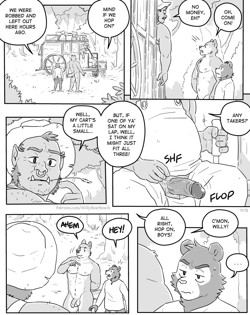 Willy the Alchemist in Carriage Caper page 11 full