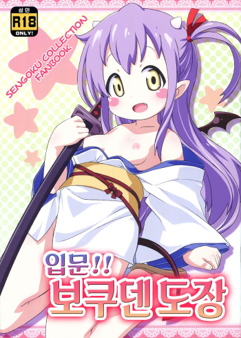(C84) [Yumesaki Annai Kairanban (Hiro Hiroki)] Nyuumon!! Bokuden Dojo | 입문!! 보쿠덴 도장 (Sengoku Collection) [Korean] [Snow Dream] cover