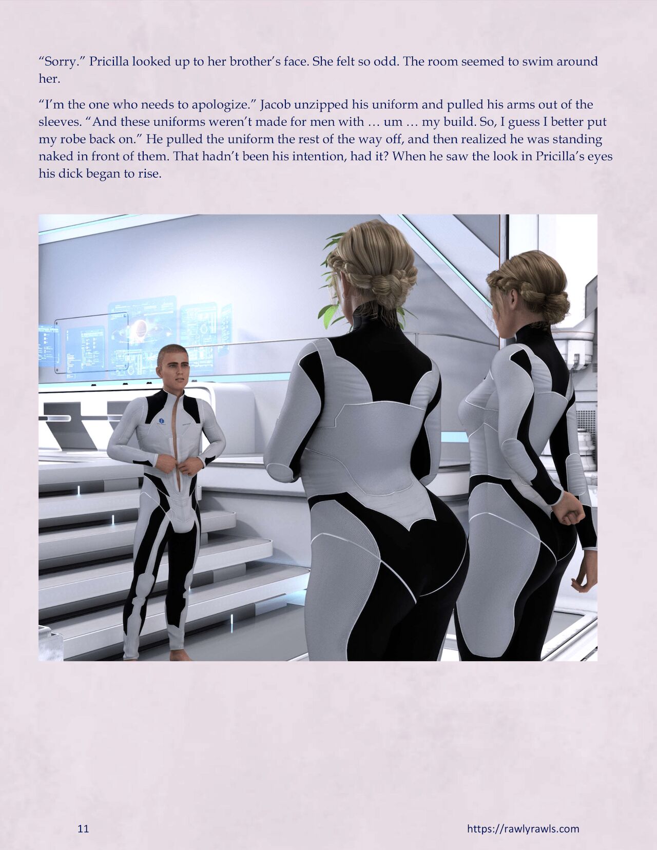 Mothership Wilderness Chapter 3: Rawly Rawls Fiction page 11 full