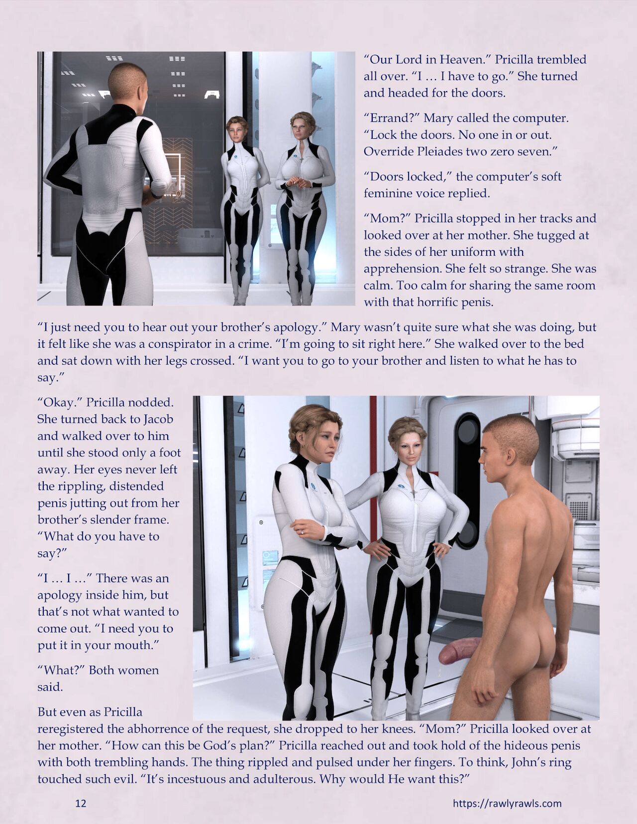 Mothership Wilderness Chapter 3: Rawly Rawls Fiction page 12 full