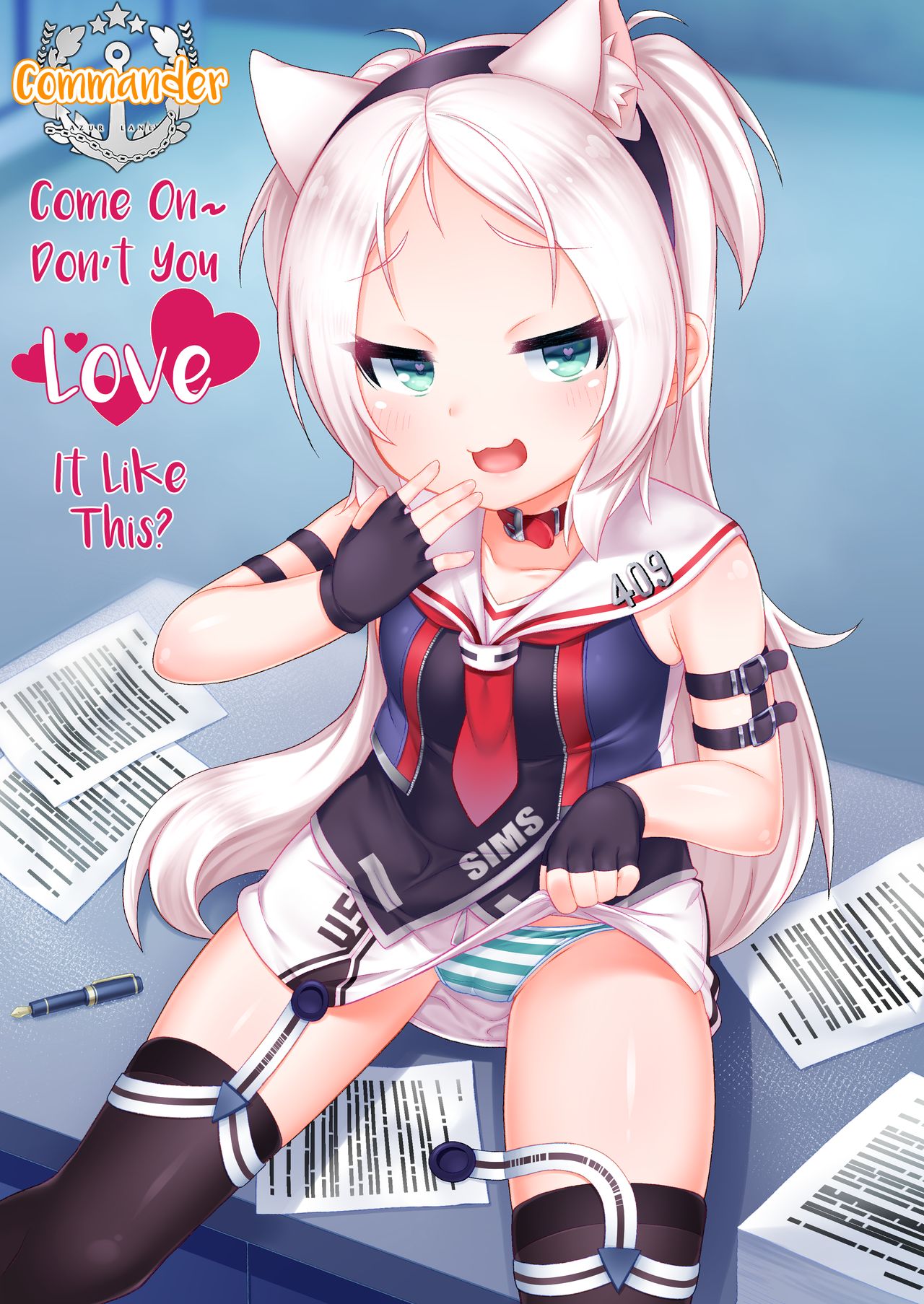 Shikikan-saa~ Kouiu no Suki desho Commander, Come On~ Don't You Love It Like This page 1 full