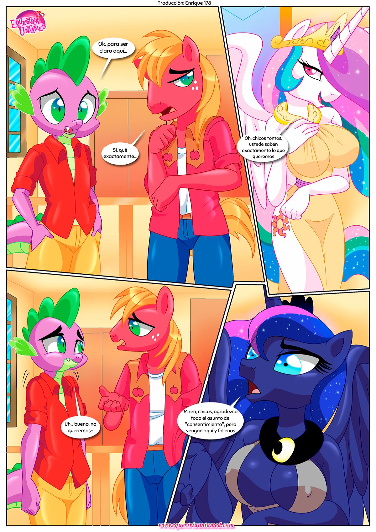 Cómo Equestria Resuelve Disputas |  | page 12 full