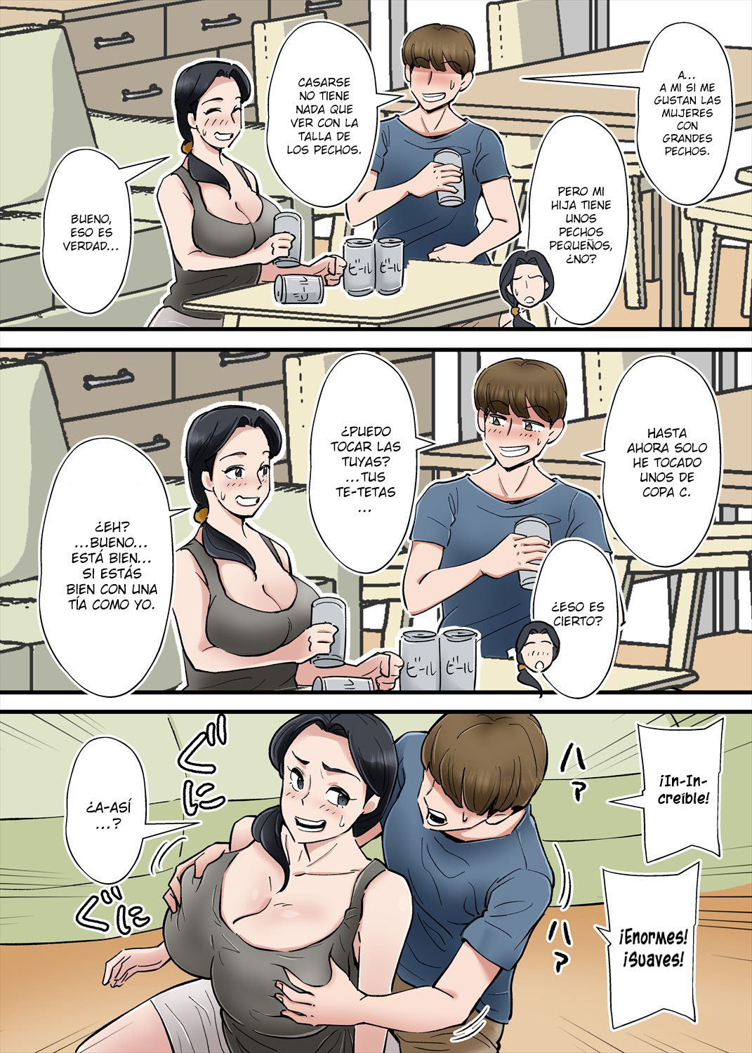 Hentai Kansoku ~Yome no Bakunyuu Kaa-chan o Netoritai~ page 8 full