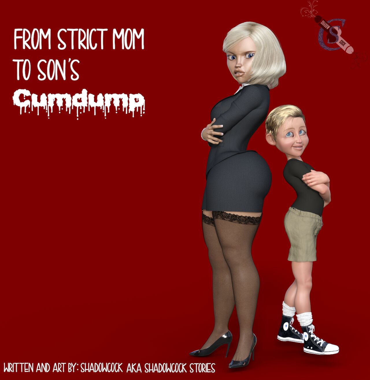 From Strict Mommy to Son's Cumdump page 1 full