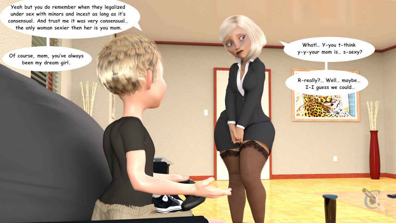From Strict Mommy to Son's Cumdump page 4 full