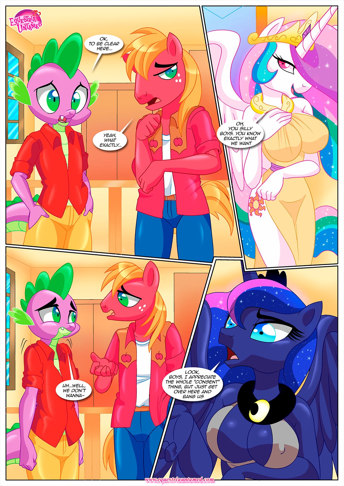 How Equestria Settles Disputes | page 12 full
