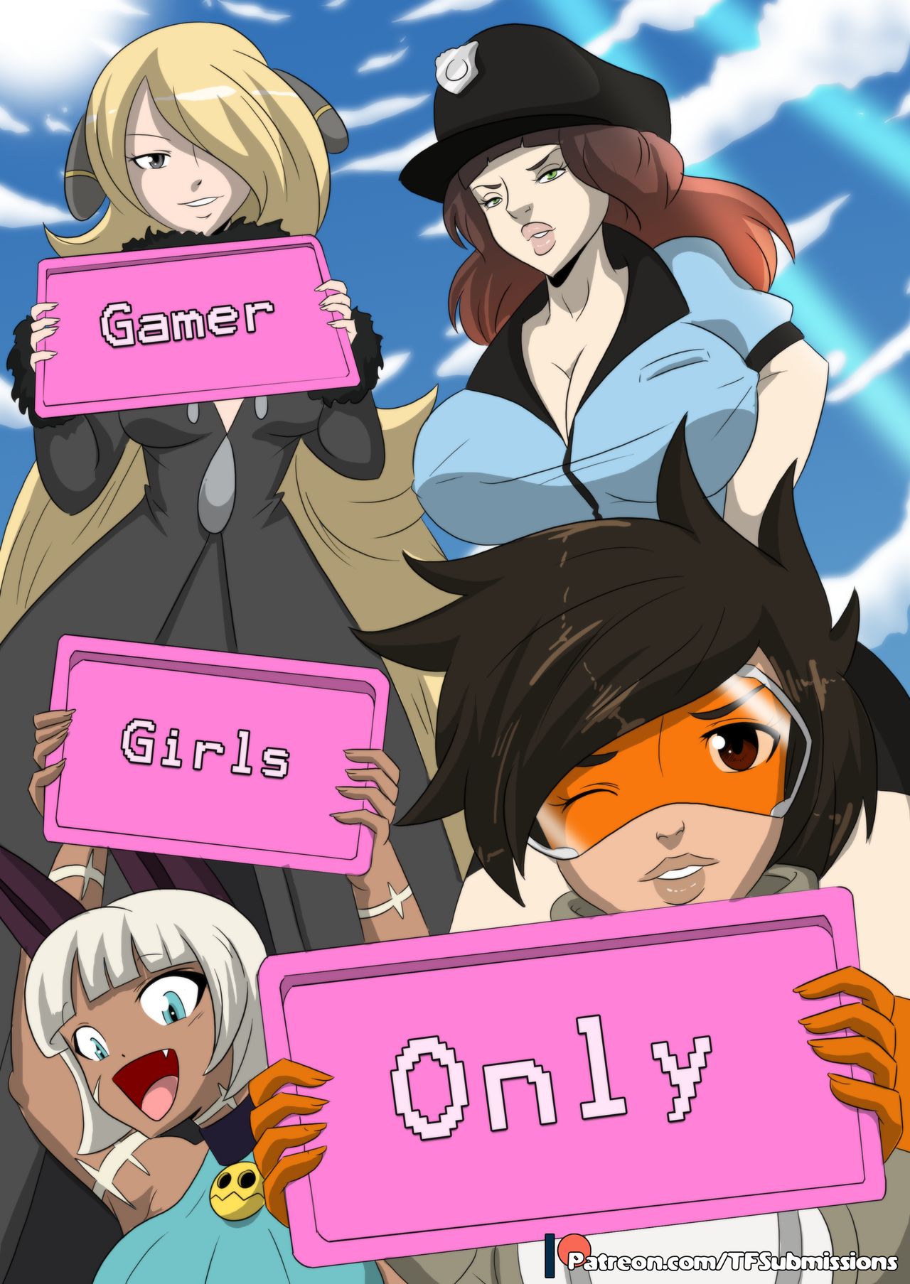 Gamer Girls Only TG page 1 full