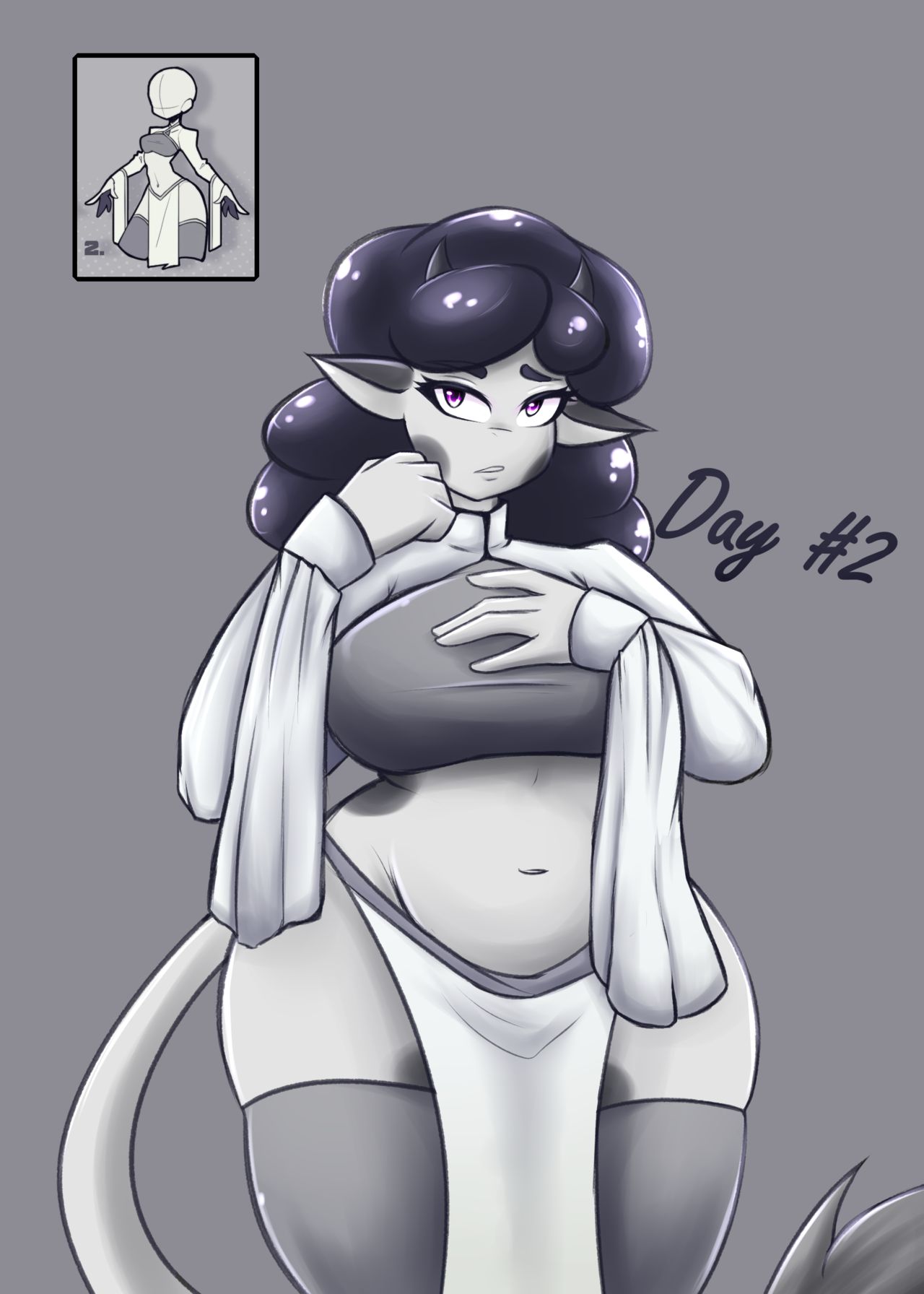 Eva's Dressuptober - 2021 page 2 full