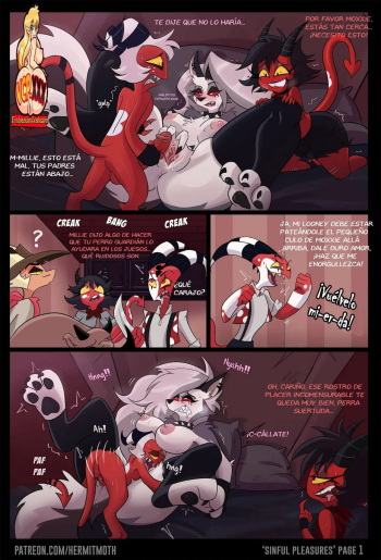 [HermitMoth] - Sinful Pleasures (Helluva Boss) - [Spanish] - [Ferrand85] - Complete cover
