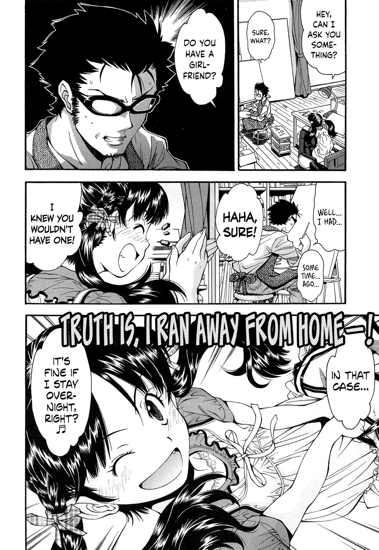 Kite! Mite! Ijitte! | Come! Look! Tease! page 10 full