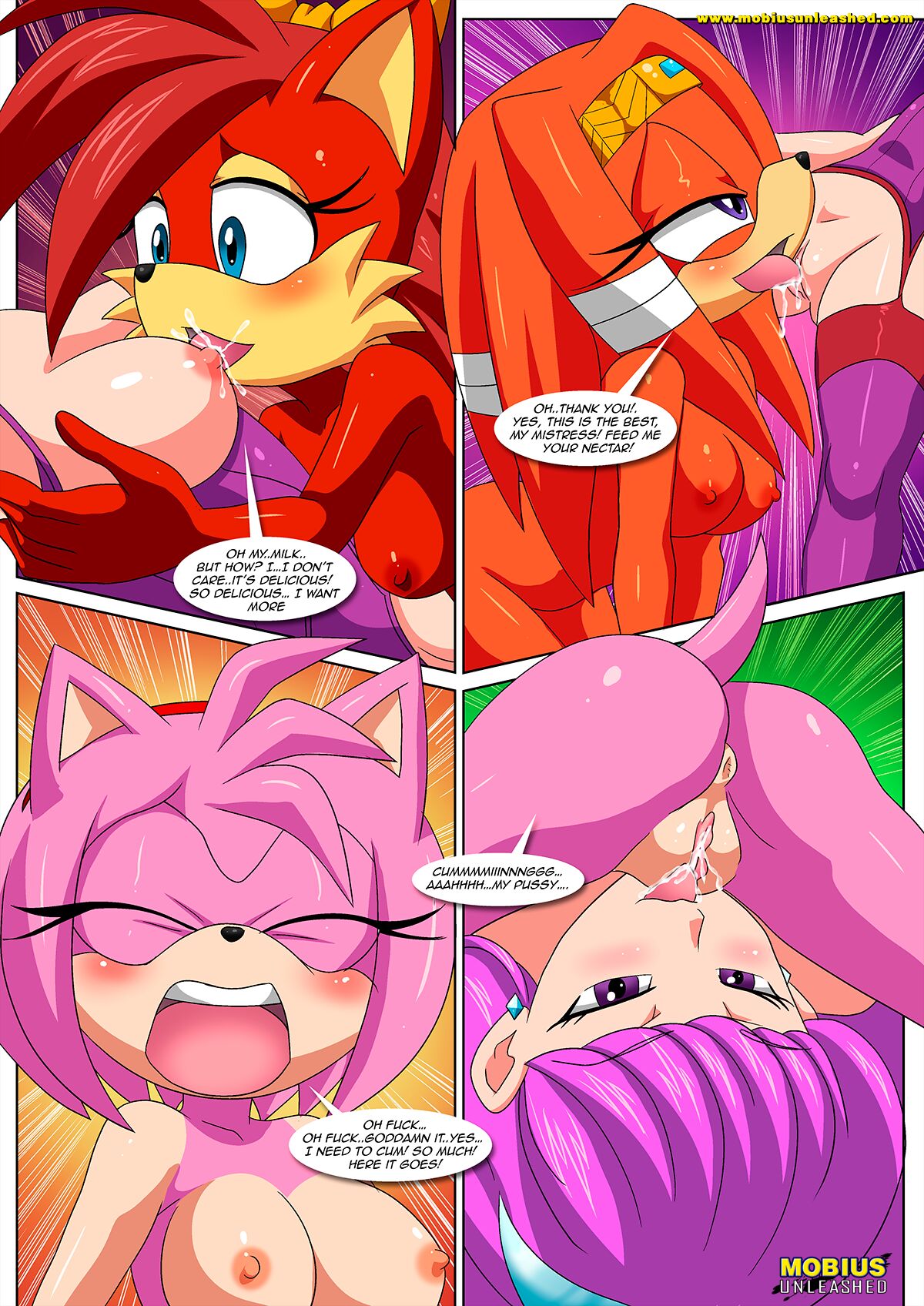 Sonically Sapphic Story page 11 full