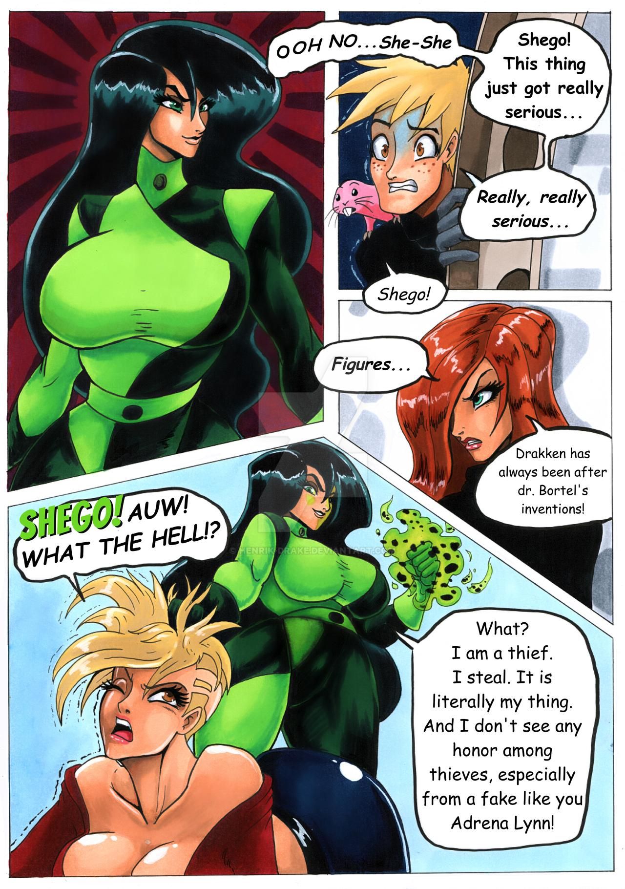 Ron Stoppable and His New Pets page 12 full