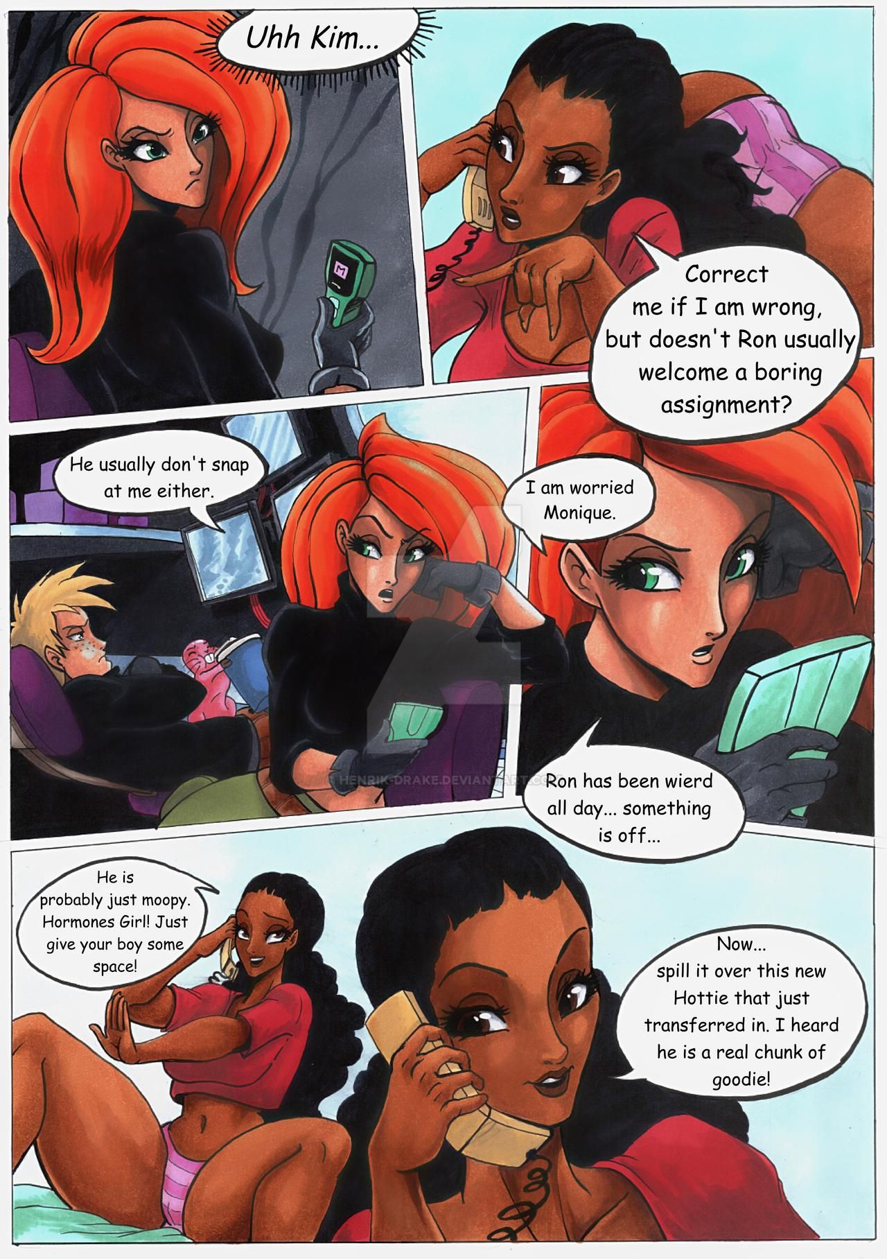 Ron Stoppable and His New Pets page 3 full