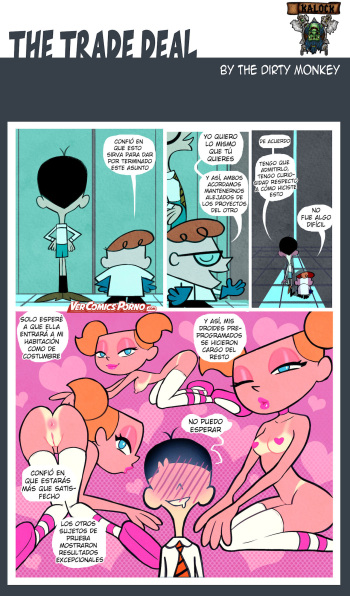[TheDirtyMonkey] The Trade Deal (Dexter's Lab) (En Progreso) (Spanish) [kalock & VCP] cover