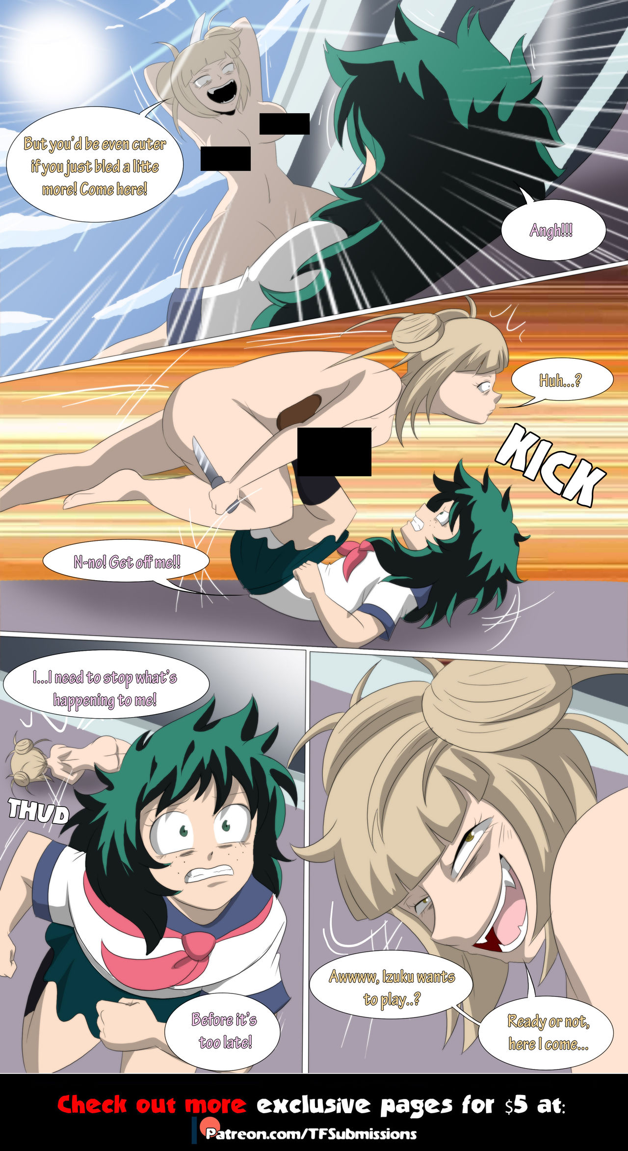 My Bimbo Academia TG page 12 full