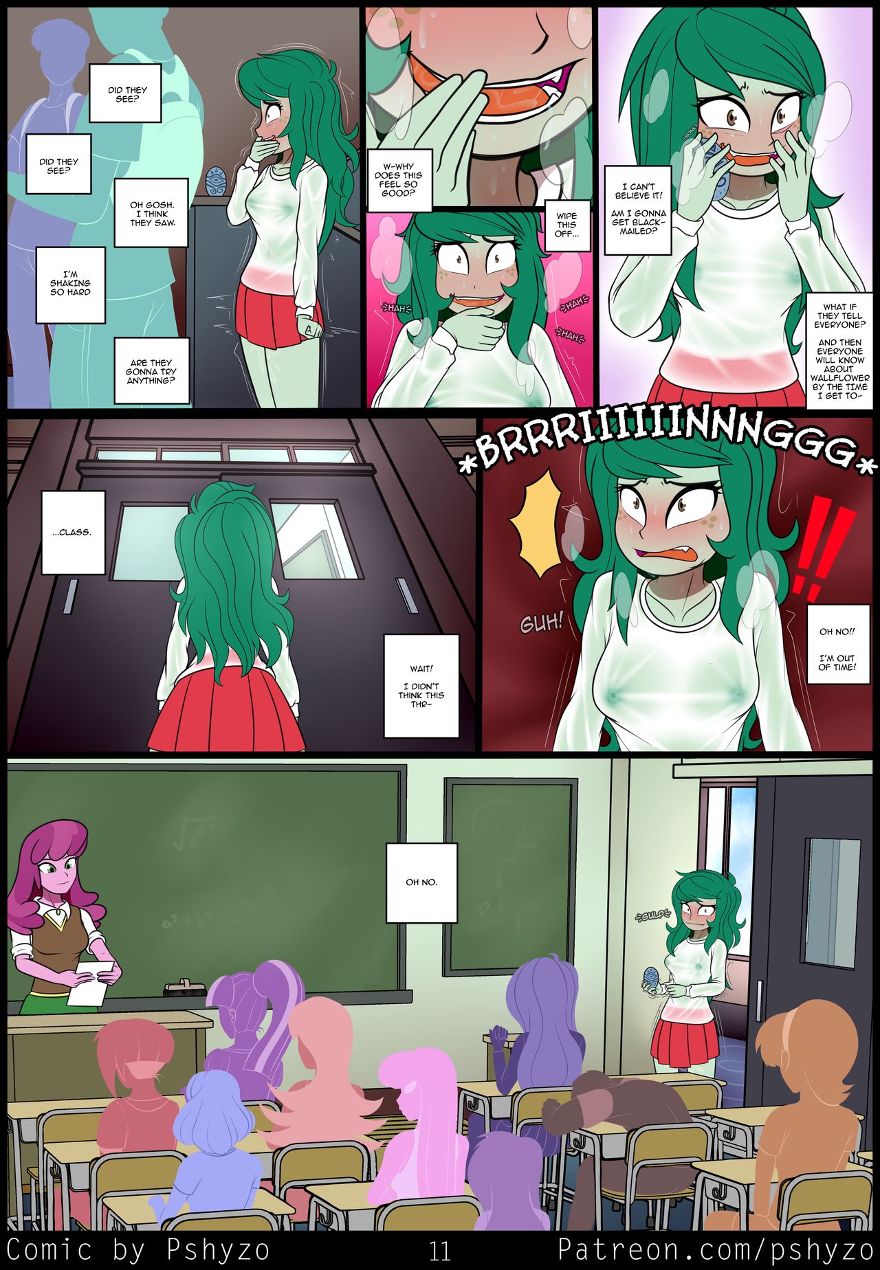Scopophilia Study Exhibitionist WallFlower page 12 full