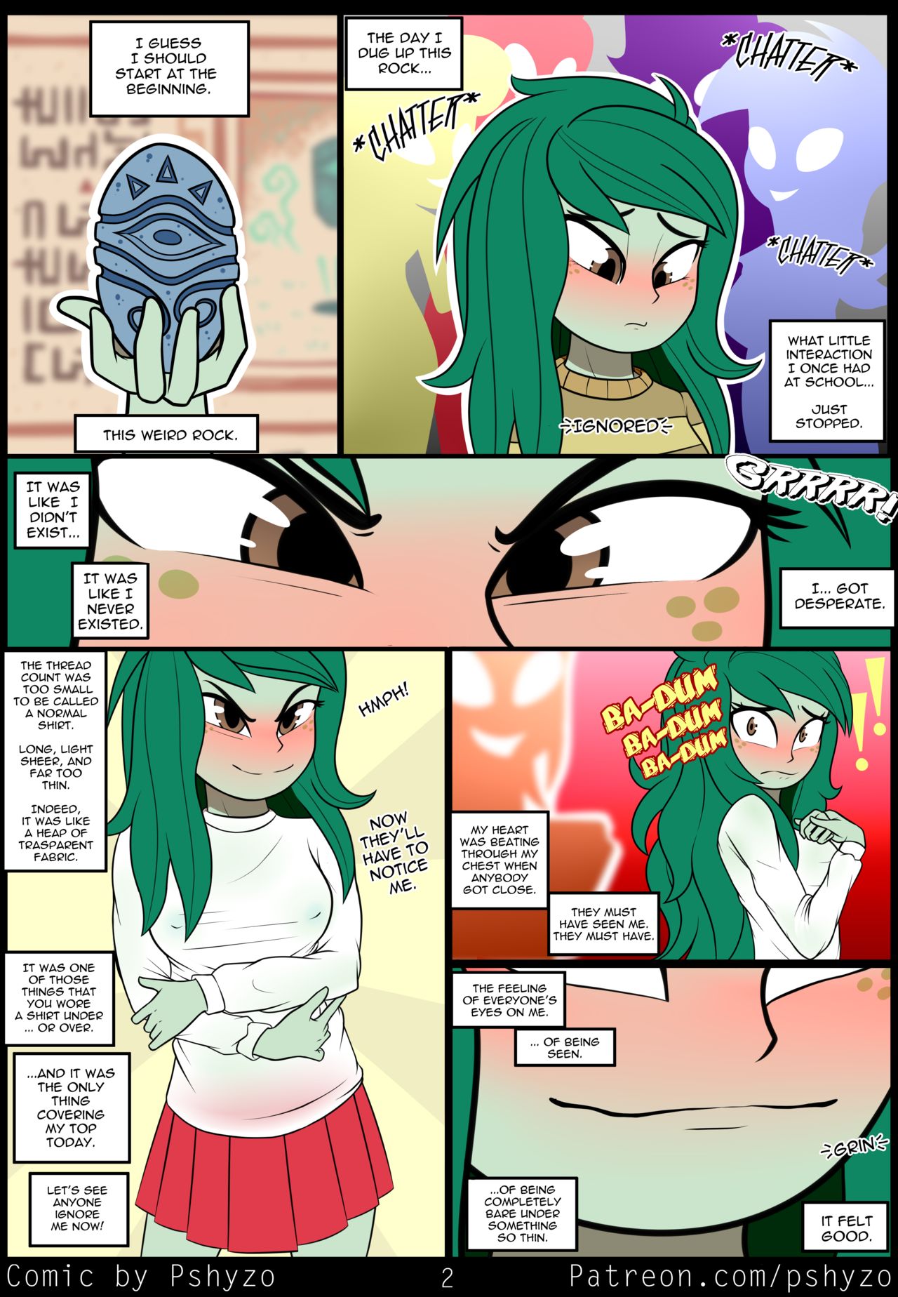 Scopophilia Study Exhibitionist WallFlower page 3 full