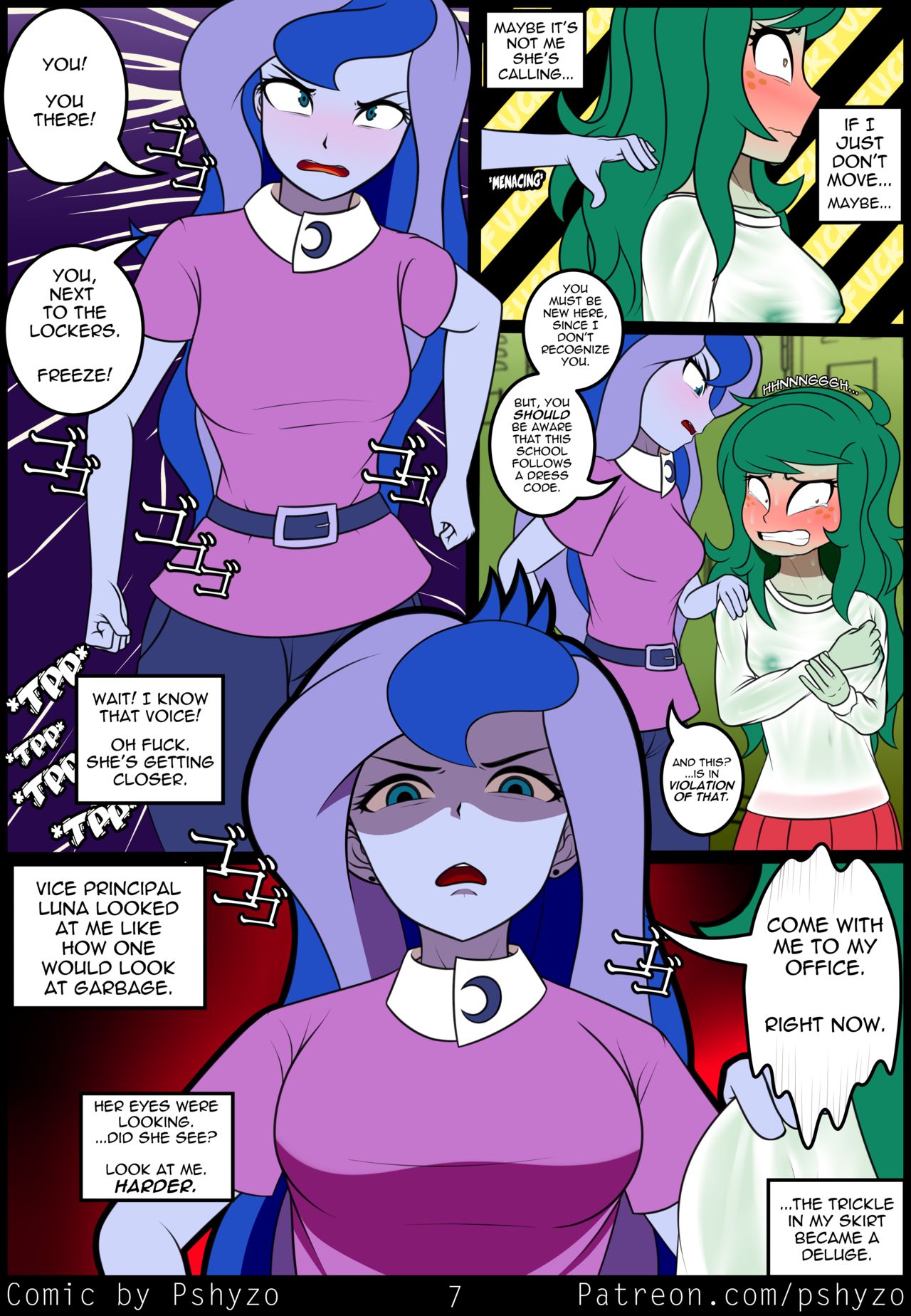 Scopophilia Study Exhibitionist WallFlower page 8 full