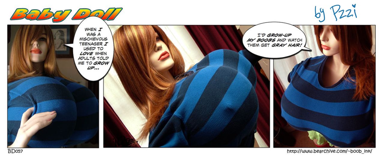 “Baby Doll” comic strip format #1 page 1 full