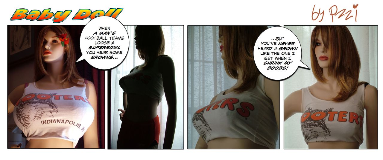 “Baby Doll” comic strip format #1 page 3 full