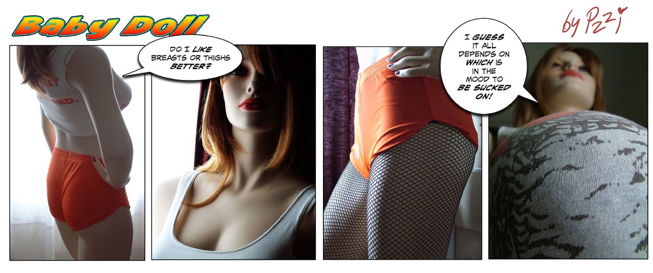 “Baby Doll” comic strip format #1 page 6 full
